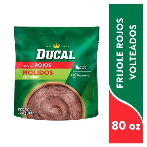 Ducal Frijol Rojo Molid Volteados 2268g