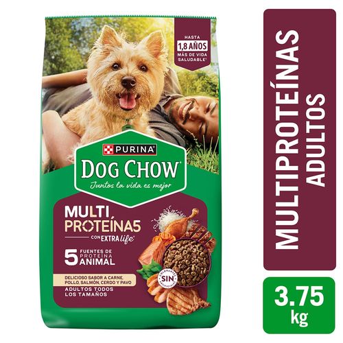 Comida para perro Purina Dog Chow Multiproteína todos los tamaños 3.75 kg