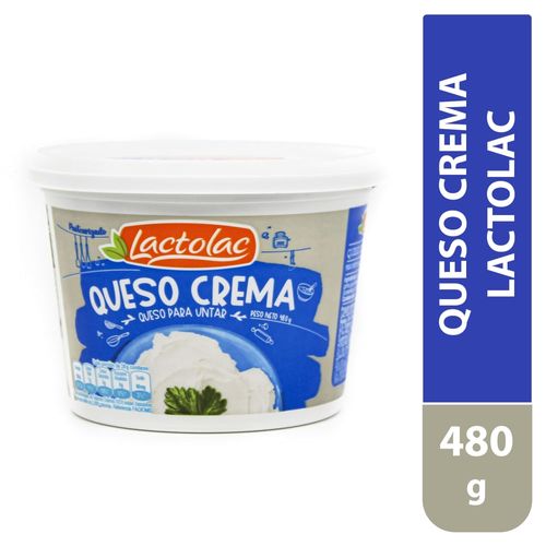 Queso Crema Lactolac 480 Gr