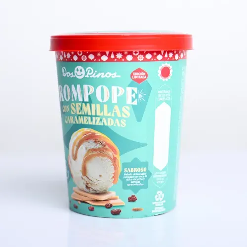 Helado Rompope Dos Pinos 500 g