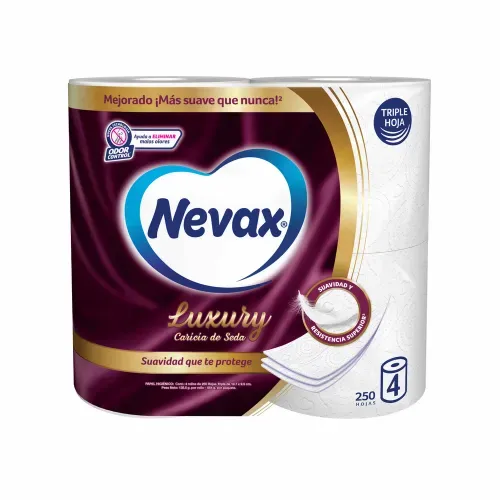 Nevax 3p Luxury Caricia De Seda 250h 4ea