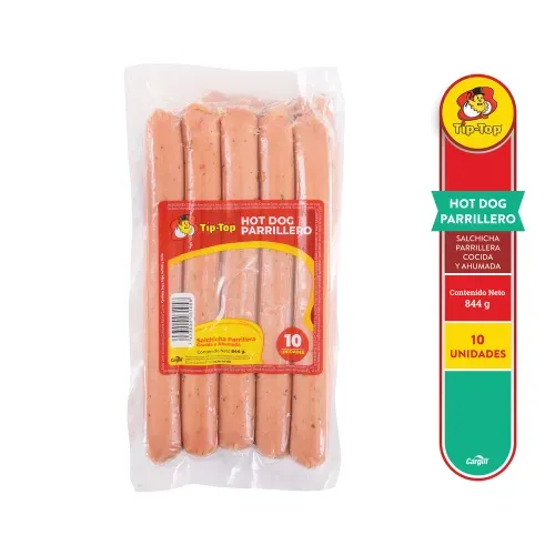 Salchicha Parrillera Tip Top - 844 g
