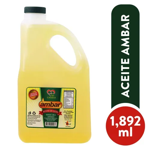Aceite Ámbar De Soya - 1892 ml