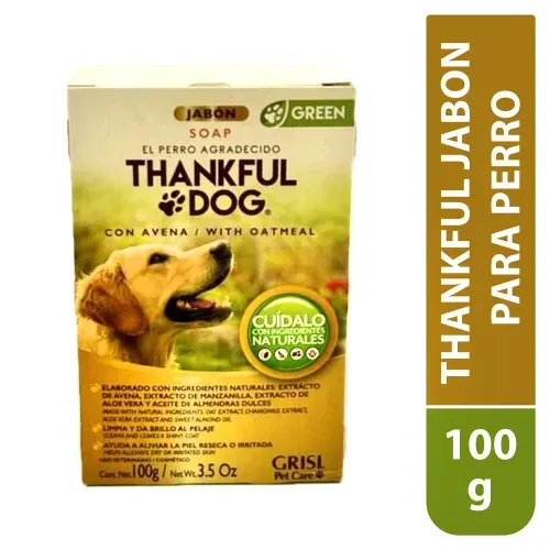 Jabón Thankful para perro