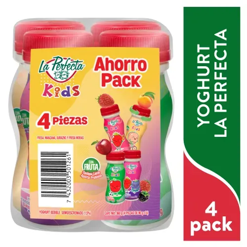 Yoghurt 4pack La Perfecta 360 Gr