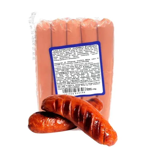 Salchicha Zurqui Jumbo - 1 Kg