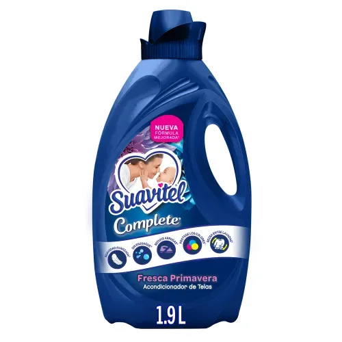 Suavizante de Telas Suavitel Complete Fresca Primavera -1.9 L