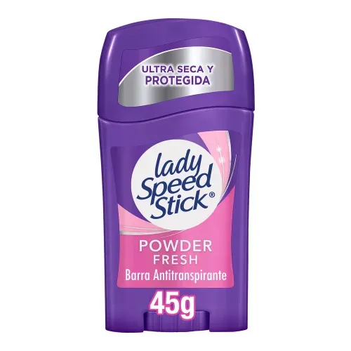 Desodorante Antitranspirante Lady Speed Stick 24/7 Powder Fresh Barra 45 g