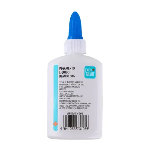 Pegamento Pen + Gear líquido blanco - 60 g