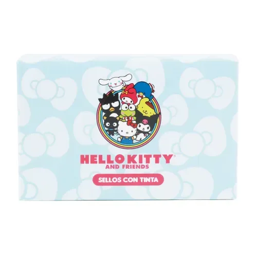 Sellos Hello Kitty con tinta - 5 Pzas