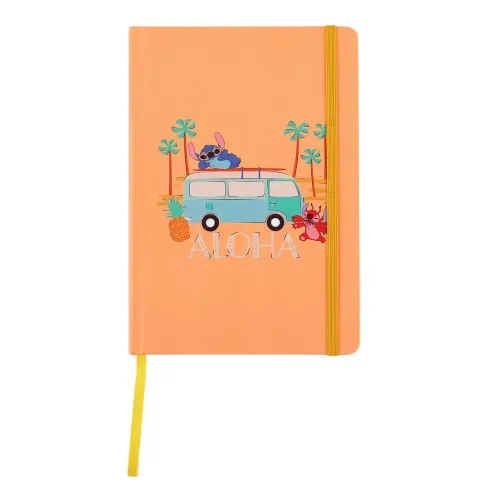 Libreta Stitch rayada - 120 hojas