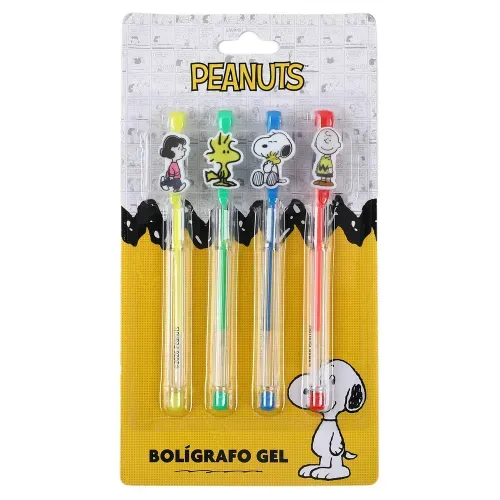 Snoopy Set Boligrafo Gel