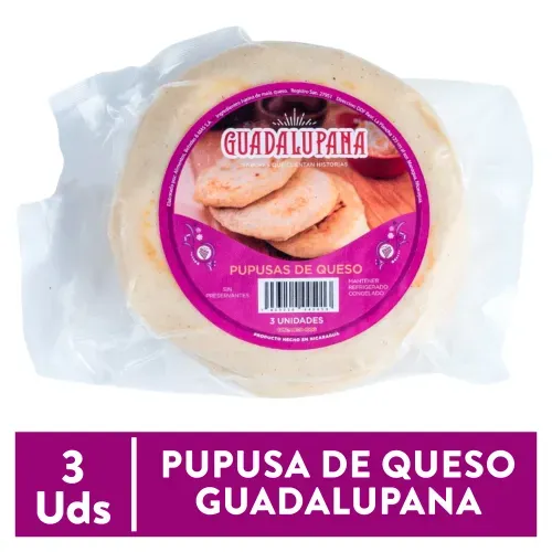 Pupusa De Queso Guadalupana 3ea