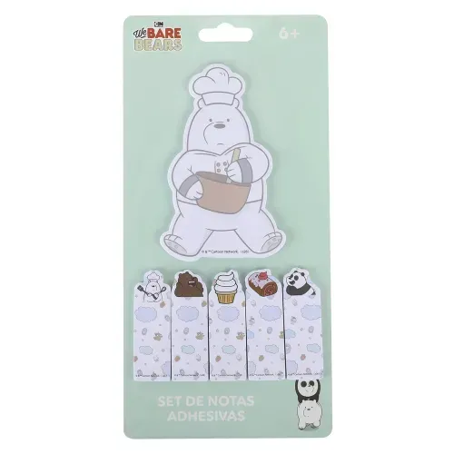 Bare Bears Combo De Notas Adhesivas