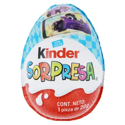 Chocolate Kinder sorpresa natoons niño - 20 g