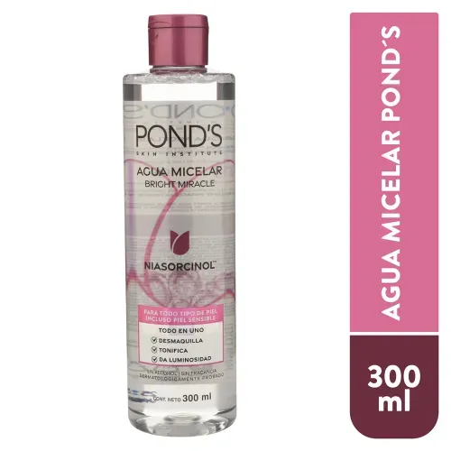 Ponds Agua Micelar Bright Miracle 300ml