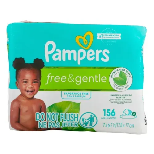 Toalla Humeda Pampers Delicat 156ea