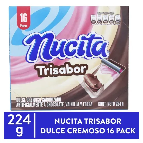 Nucita Trisabor Display 224 Gr
