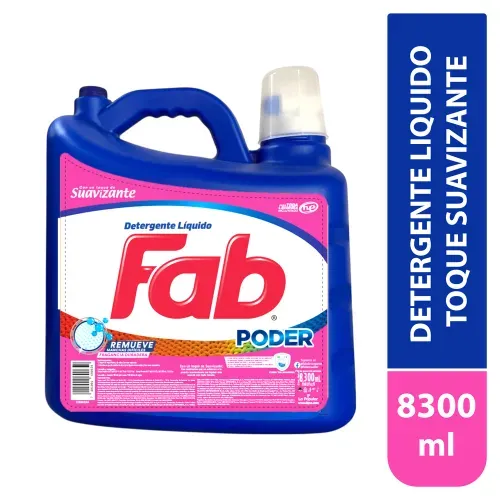 Fab Det Liq Toq Suav Flores 8300ml