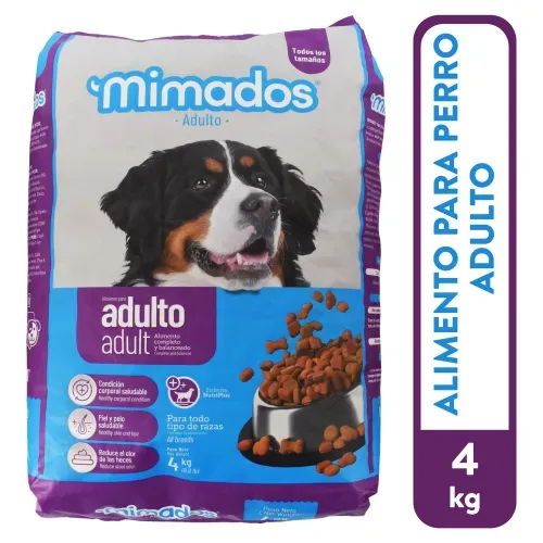Alimento Mimados Perro Adulto, Todas Las Razas - 4kg