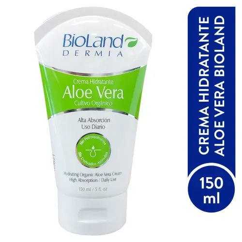 Crema Hidratante Bioland Aloe Vera - 150 ml