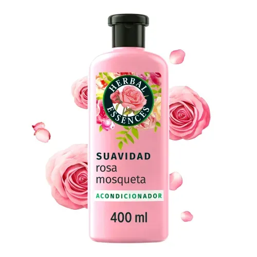 Acondicionador Herbal Essences Suavidad Rosa Mosqueta - 400 ml