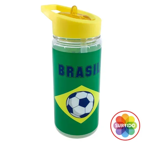 Botella Plastica Alusiva Al Mundial 420m