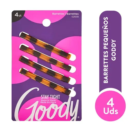 Barrettes Pequenos Goddy 4 Pcs Ea