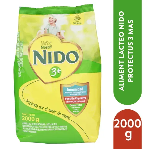 Nido 3 2kg Protectu Lep Bolsa 2000g