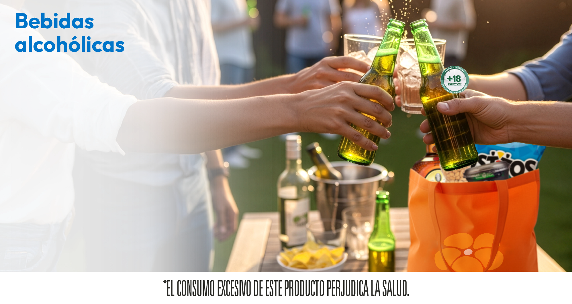 Bebidas alcohólicas ideales para compartir en momentos de  verano