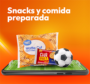 Snacks y comida preparada